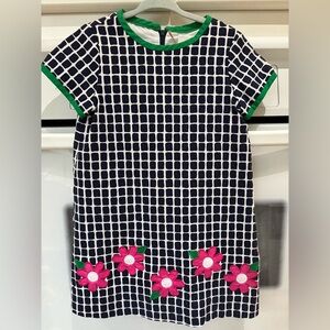 Florence Eiseman Blue and Pink Grid Dress